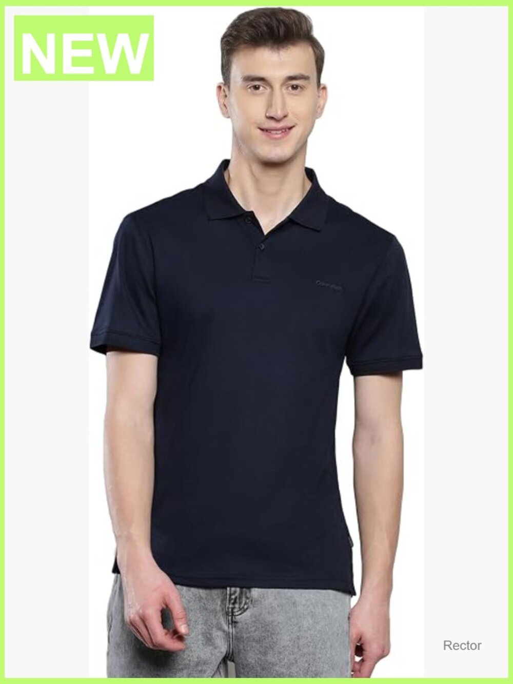 Men's Liquid Touch Cotton Polo Shirt - Relaxed Fit Short Sleeve
